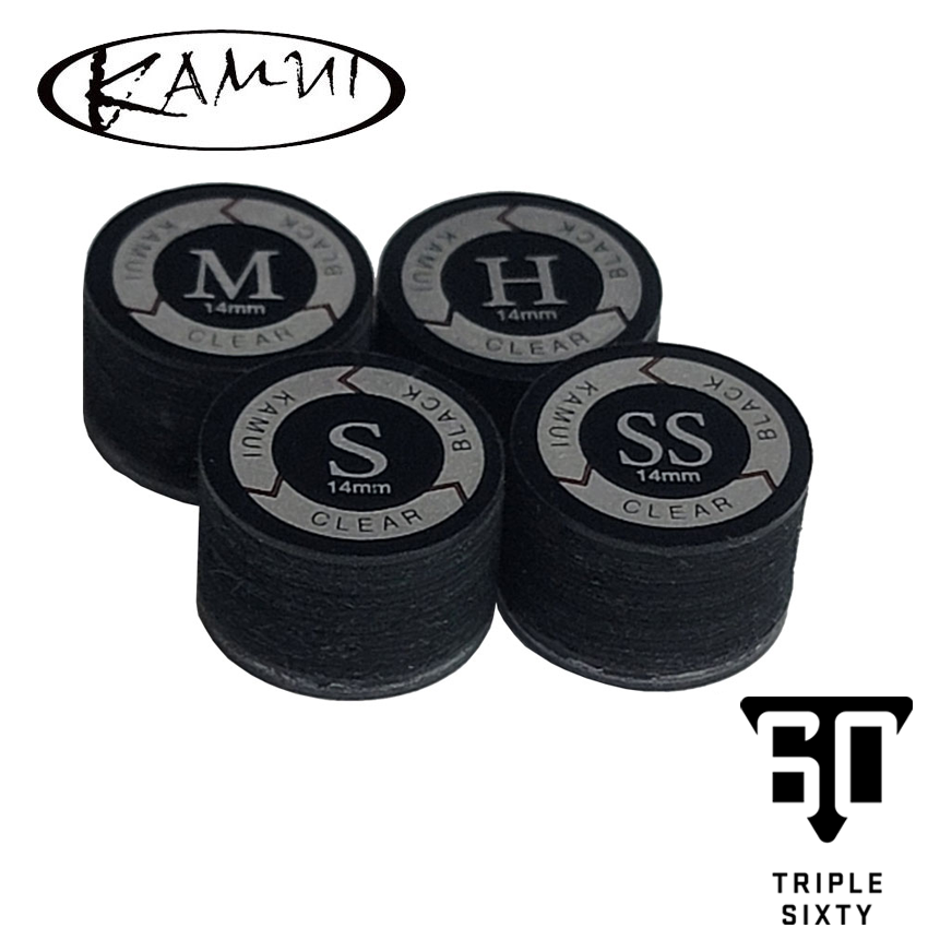 Kamui Clear Black Tips | Triple 60 Kamui Clear Black Tips | Triple 60