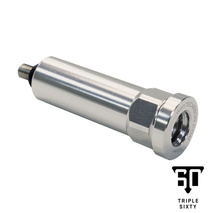 WHYTE カーボンシャフト Whyte 'Triple 60' Carbon Fiber Shaft, Pearl Essence White, 12.75mm