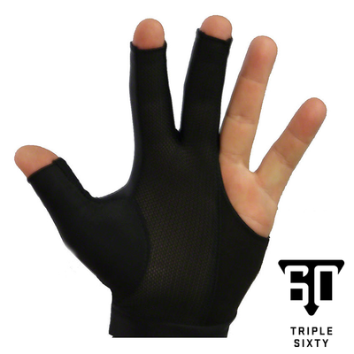 Triple 60 Left Hand Cue Glove-Blue