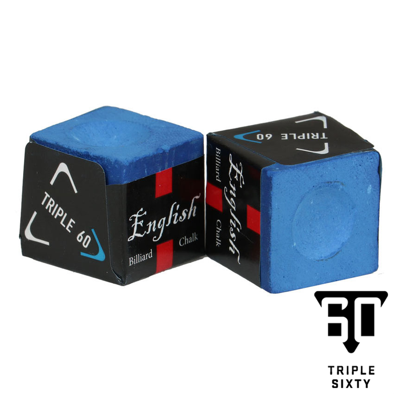 Triple 60 Billiard Chalk - 2 Piece
