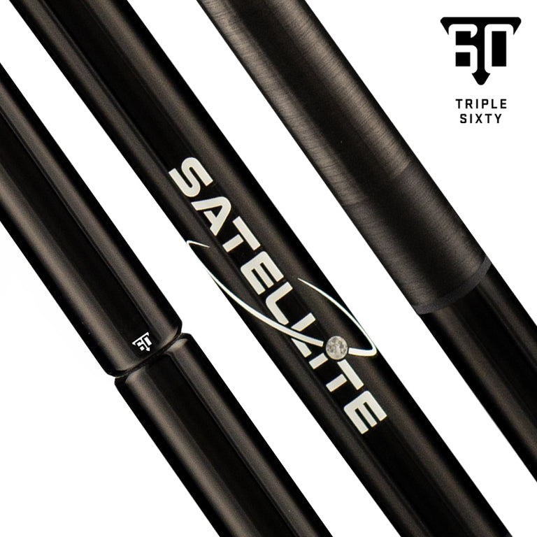Triple 60 Satellite Jump Cue