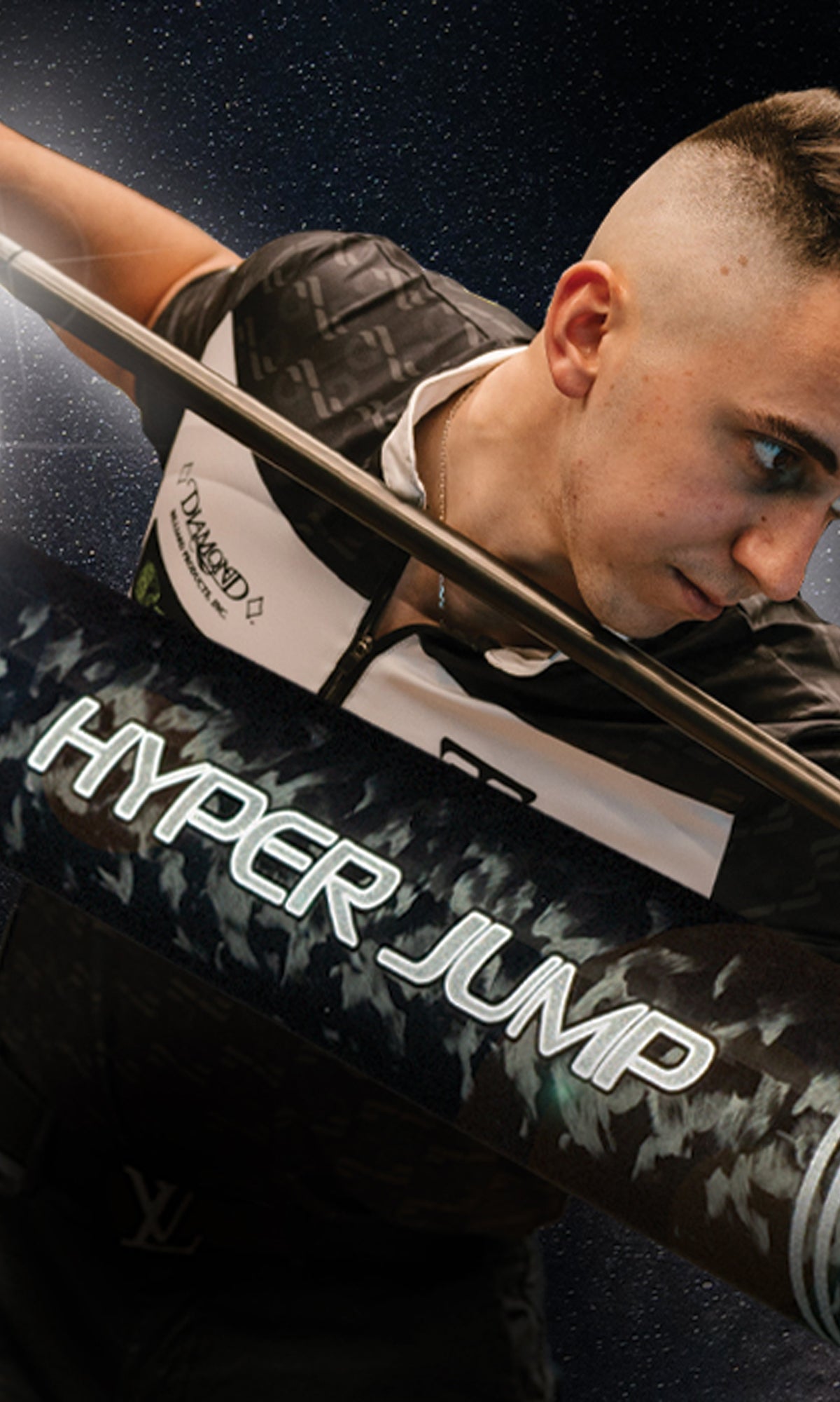 Triple 60 Hyper Jump Carbon Fiber Jump Cue